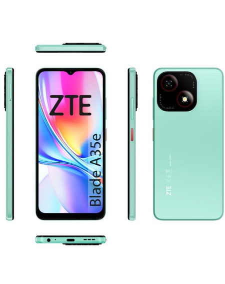 Smartphone ZTE Blade A35E 2GB/ 32GB/ 6.52'/ Verde