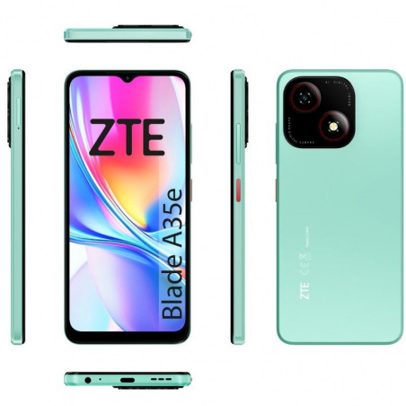 Smartphone ZTE Blade A35E 2GB/ 32GB/ 6.52'/ Verde