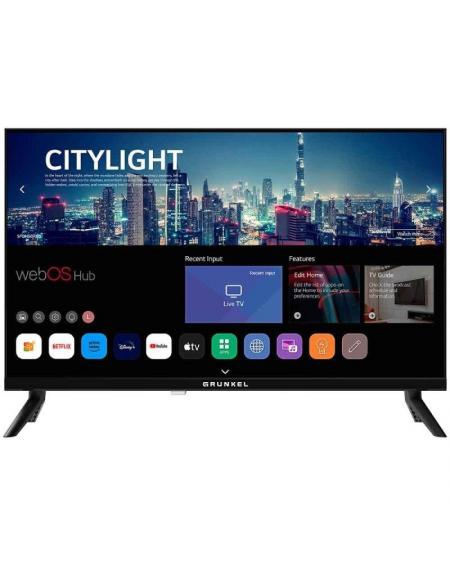 Televisor Grunkel LED-24PBW 24'/ HD/ Smart TV/ WiFi