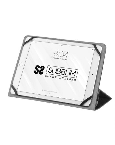 Funda Subblim Clever Stand para Tablets de 10.1'-11'/ Negra - Imagen 4