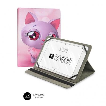 Funda Subblim Trendy Cat para Tablets de 10.1'-11' - Imagen 1