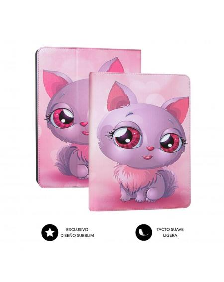 Funda Subblim Trendy Cat para Tablets de 10.1'-11' - Imagen 3