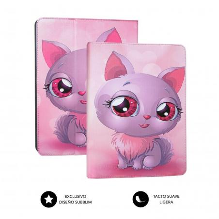 Funda Subblim Trendy Cat para Tablets de 10.1'-11' - Imagen 3