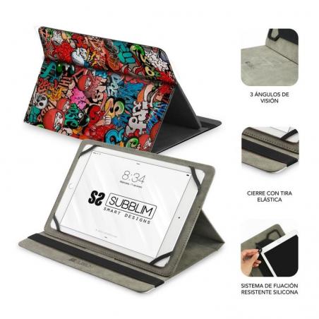 Funda Subblim Trendy Graffiti para Tablets de 10.1'-11' - Imagen 2