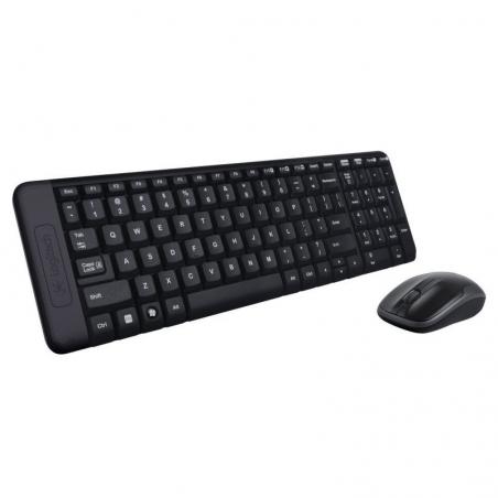 Teclado y Ratón Inalámbricos Logitech Wireless Combo MK220 - Imagen 1