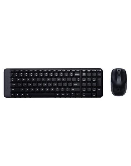 Teclado y Ratón Inalámbricos Logitech Wireless Combo MK220 - Imagen 2