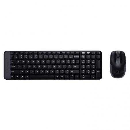 Teclado y Ratón Inalámbricos Logitech Wireless Combo MK220 - Imagen 2