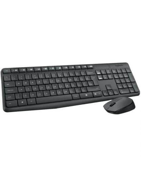 Teclado y Ratón Inalámbricos Logitech MK235 - Imagen 2