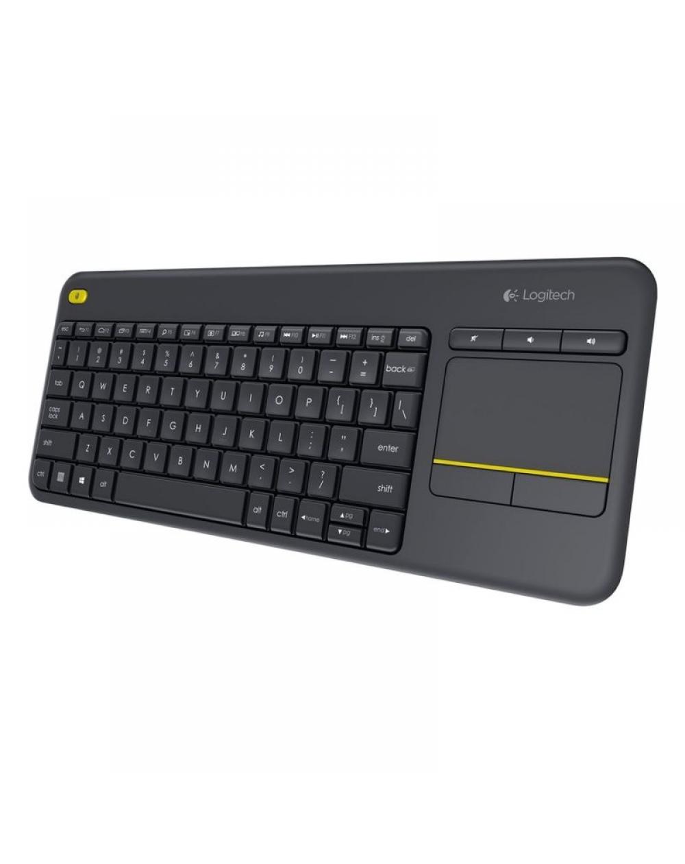 Teclado para Smart TV Logitech Wireless Touch K400 Plus - Imagen 1