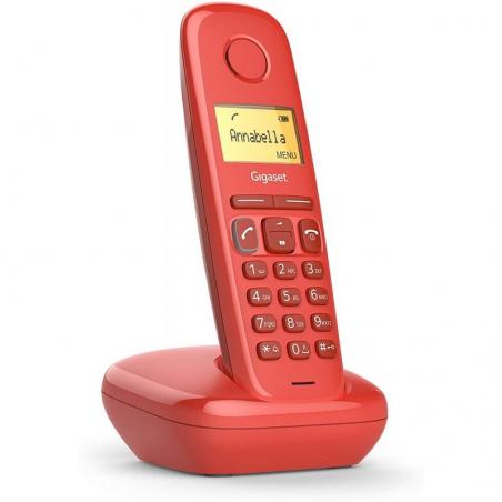 Teléfono Inalámbrico Gigaset A170/ Rojo - Imagen 3