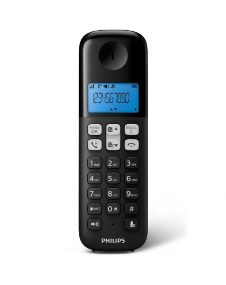 Teléfono Inalámbrico Philips D1611B/34/ Negro - Imagen 2