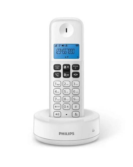 Teléfono Inalámbrico Philips D1611W/34/ Blanco - Imagen 1