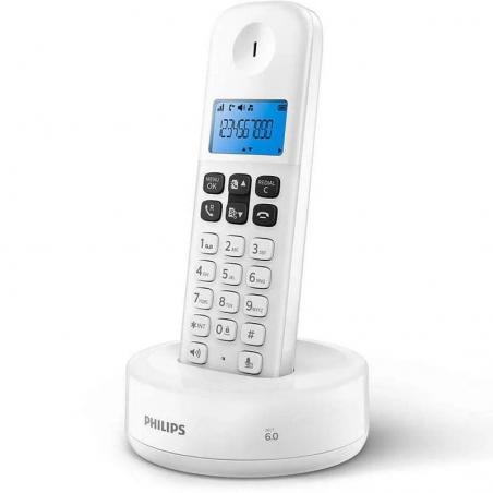 Teléfono Inalámbrico Philips D1611W/34/ Blanco - Imagen 2
