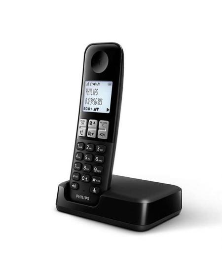 Teléfono Inalámbrico Philips D2501B/01/ Negro - Imagen 1