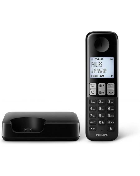 Teléfono Inalámbrico Philips D2501B/01/ Negro - Imagen 5