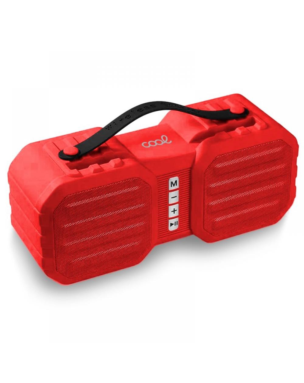 Altavoz Música Universal Bluetooth COOL (8W) Soho Rojo - Imagen 1