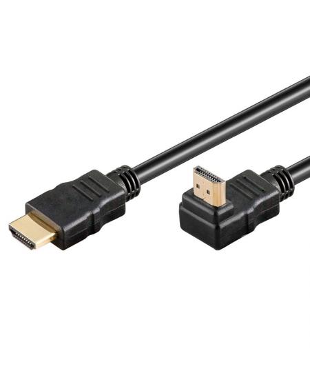 Cable HDMI a HDMI Audio-Video Universal (1.5 metros) Angular Ultra 4K COOL - Imagen 1