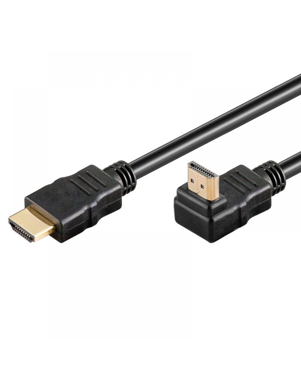 Cable HDMI a HDMI Audio-Video Universal (1.5 metros) Angular Ultra 4K COOL - Imagen 1