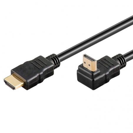 Cable HDMI a HDMI Audio-Video Universal (1.5 metros) Angular Ultra 4K COOL - Imagen 1