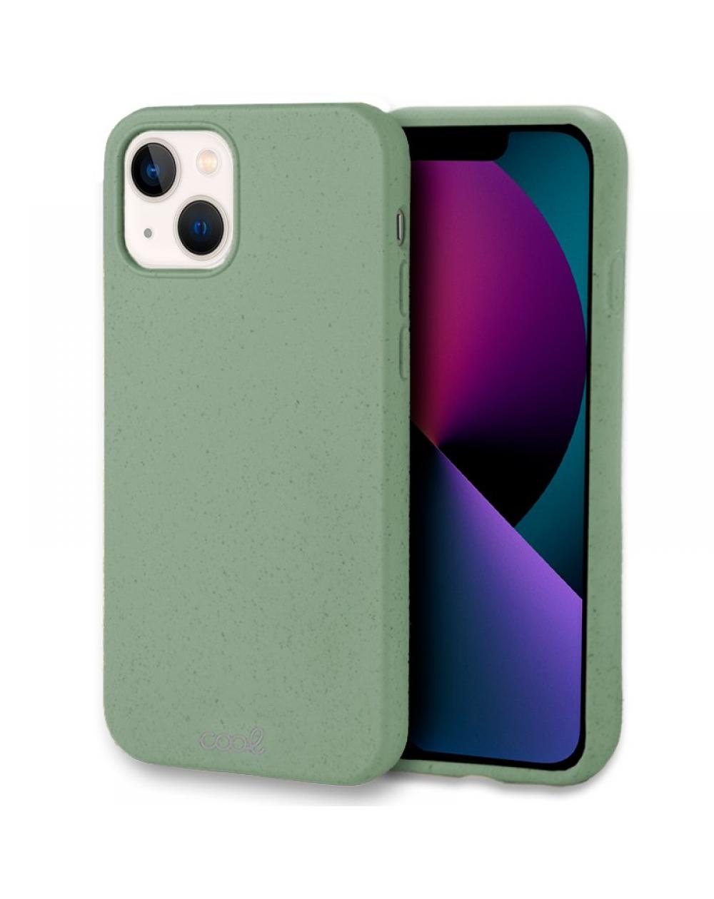 Carcasa COOL para iPhone 13 mini Eco Biodegradable Verde - Imagen 1