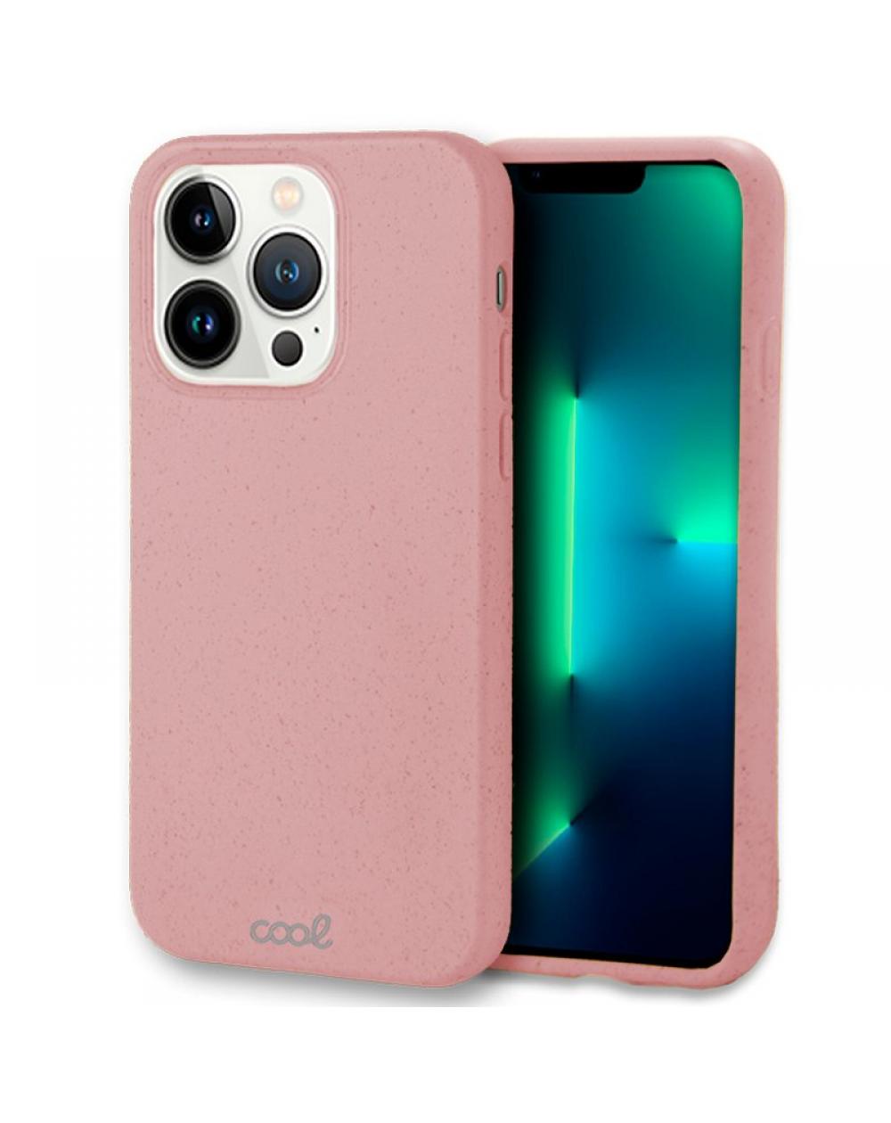 Carcasa COOL para iPhone 13 Pro Eco Biodegradable Rosa - Imagen 1