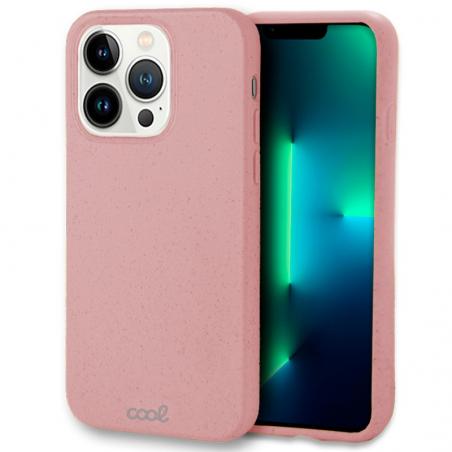 Carcasa COOL para iPhone 13 Pro Eco Biodegradable Rosa - Imagen 1