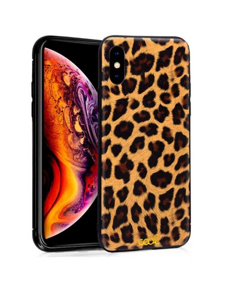 Carcasa COOL para iPhone XS Max Glitter Leopardo - Imagen 1