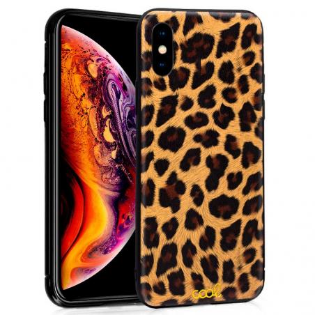 Carcasa COOL para iPhone XS Max Glitter Leopardo - Imagen 1