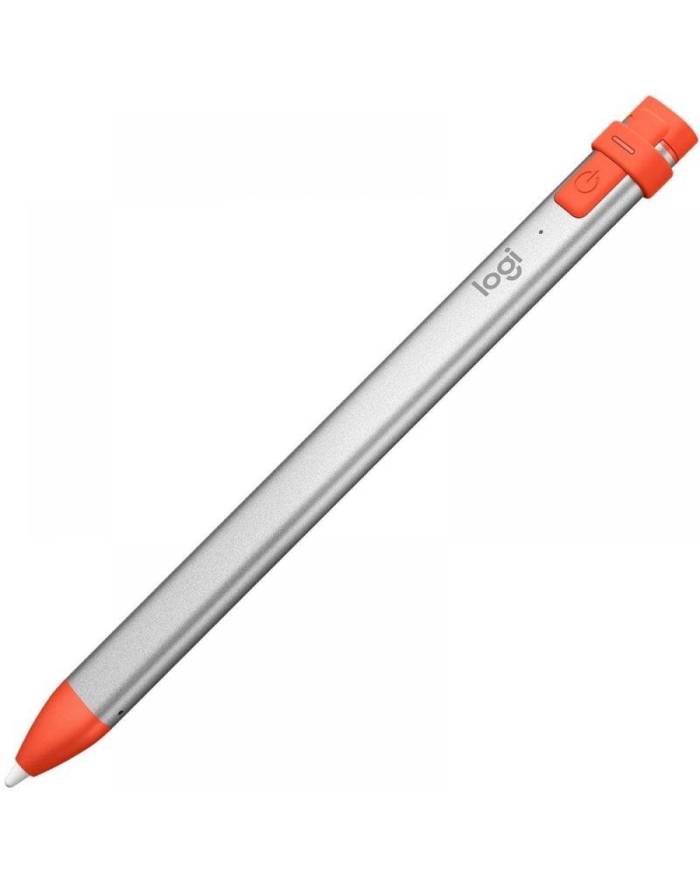 Lápiz Inalámbrico Logitech Crayon para iPad/ Naranja - Imagen 1