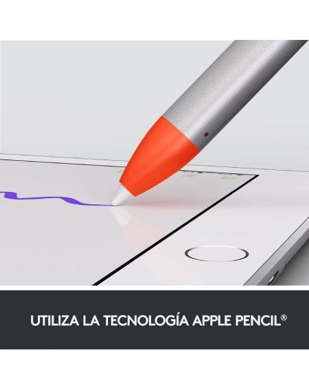 Lápiz Inalámbrico Logitech Crayon para iPad/ Naranja - Imagen 2