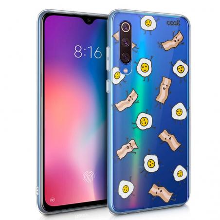 Carcasa COOL para Xiaomi Mi 9 SE Clear Bacon - Imagen 1