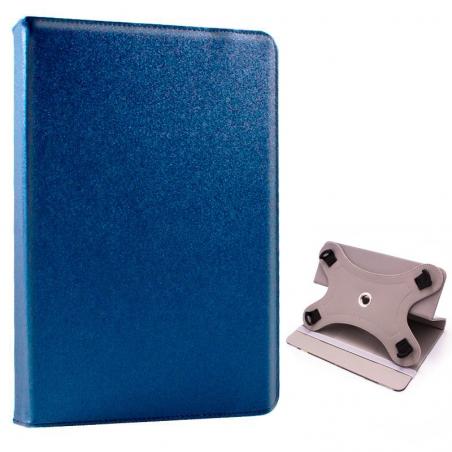 Funda COOL Ebook Tablet 10 pulgadas Polipiel Giratoria Azul - Imagen 1