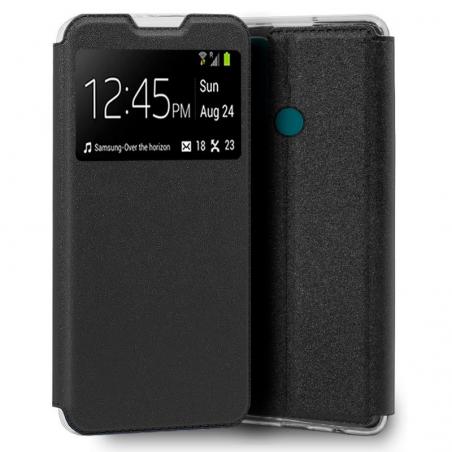 Funda COOL Flip Cover para Alcatel 1S (2021) / 3L (2021) Liso Negro - Imagen 1