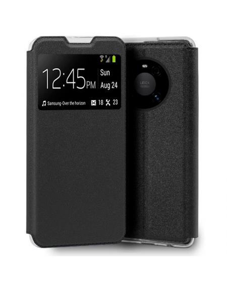 Funda COOL Flip Cover para Huawei Mate 40 Pro / 40 Pro Plus Liso Negro - Imagen 1