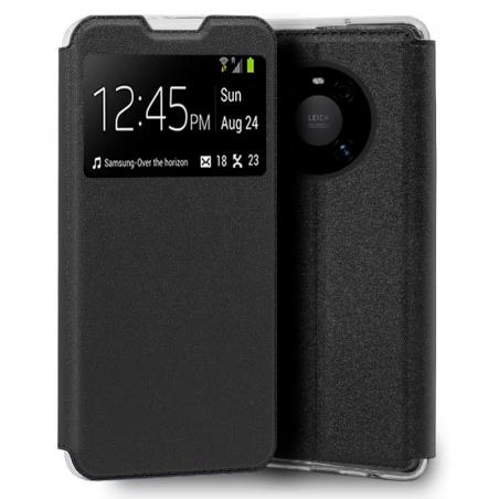 Funda COOL Flip Cover para Huawei Mate 40 Pro / 40 Pro Plus Liso Negro - Imagen 1