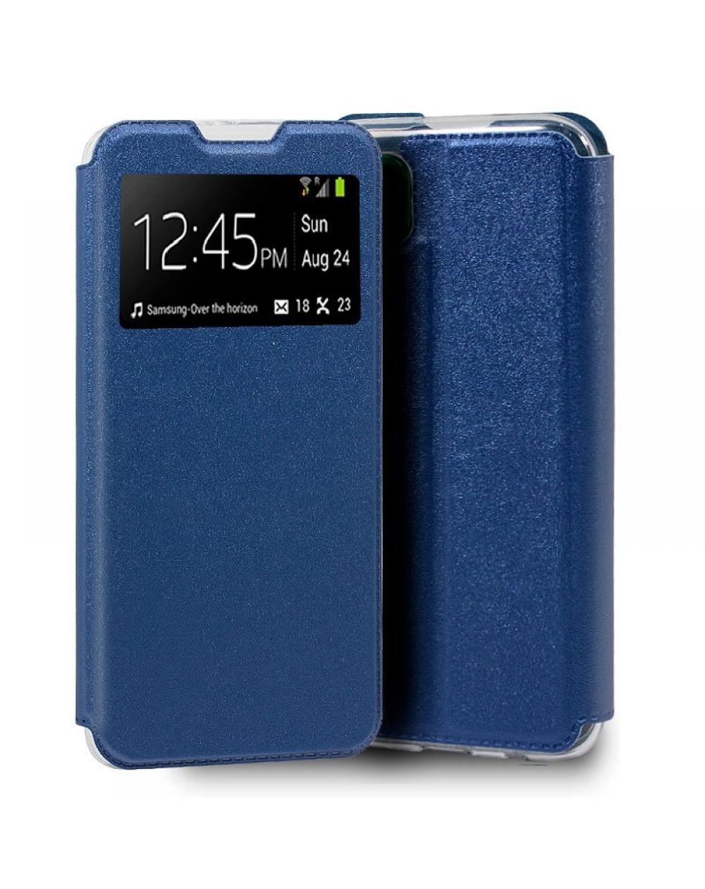 Funda COOL Flip Cover para Huawei P40 Lite Liso Azul - Imagen 1