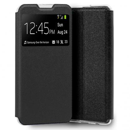 Funda COOL Flip Cover para Huawei P40 Lite Liso Negro - Imagen 1