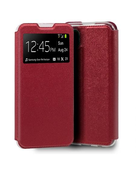 Funda COOL Flip Cover para Huawei P40 Lite Liso Rojo - Imagen 1