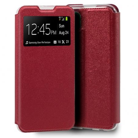 Funda COOL Flip Cover para Huawei P40 Lite Liso Rojo - Imagen 1