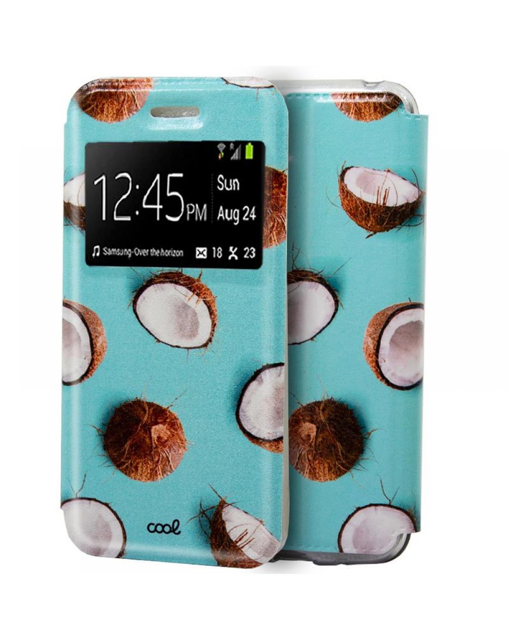 Funda COOL Flip Cover para Huawei Y5p Dibujos Cocos - Imagen 1