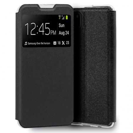 Funda COOL Flip Cover para Huawei Y5p Liso Negro - Imagen 1