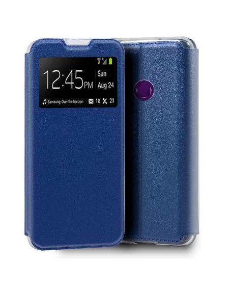 Funda COOL Flip Cover para Huawei Y6p Liso Azul - Imagen 1