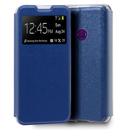 Funda COOL Flip Cover para Huawei Y6p Liso Azul - Imagen 1