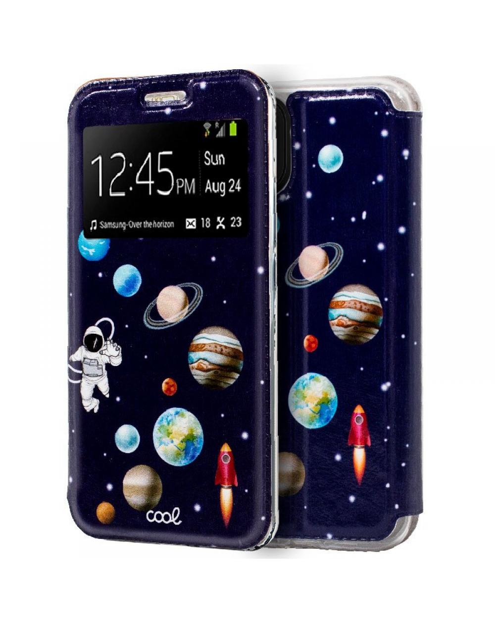 Funda COOL Flip Cover para iPhone 11 Dibujos Astronauta - Imagen 1