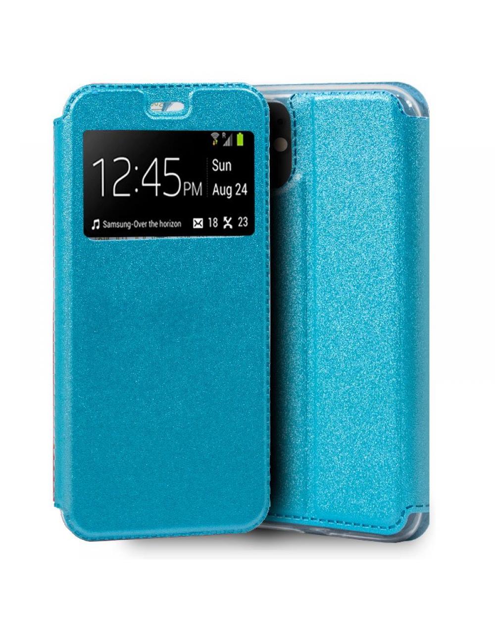 Funda COOL Flip Cover para iPhone 11 Liso Celeste - Imagen 1