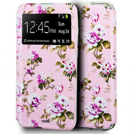 Funda COOL Flip Cover para iPhone 12 / 12 Pro Dibujos Flores - Imagen 1