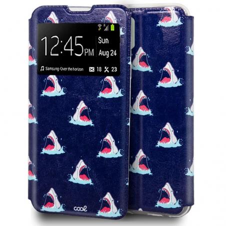 Funda COOL Flip Cover para iPhone 12 / 12 Pro Dibujos Tiburón - Imagen 1