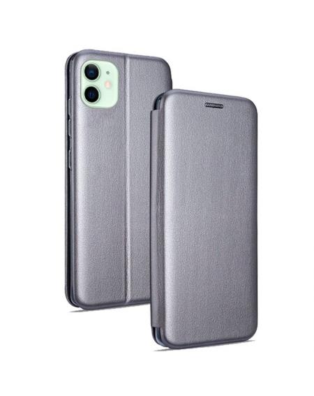 Funda COOL Flip Cover para iPhone 12 / 12 Pro Elegance Plata - Imagen 1