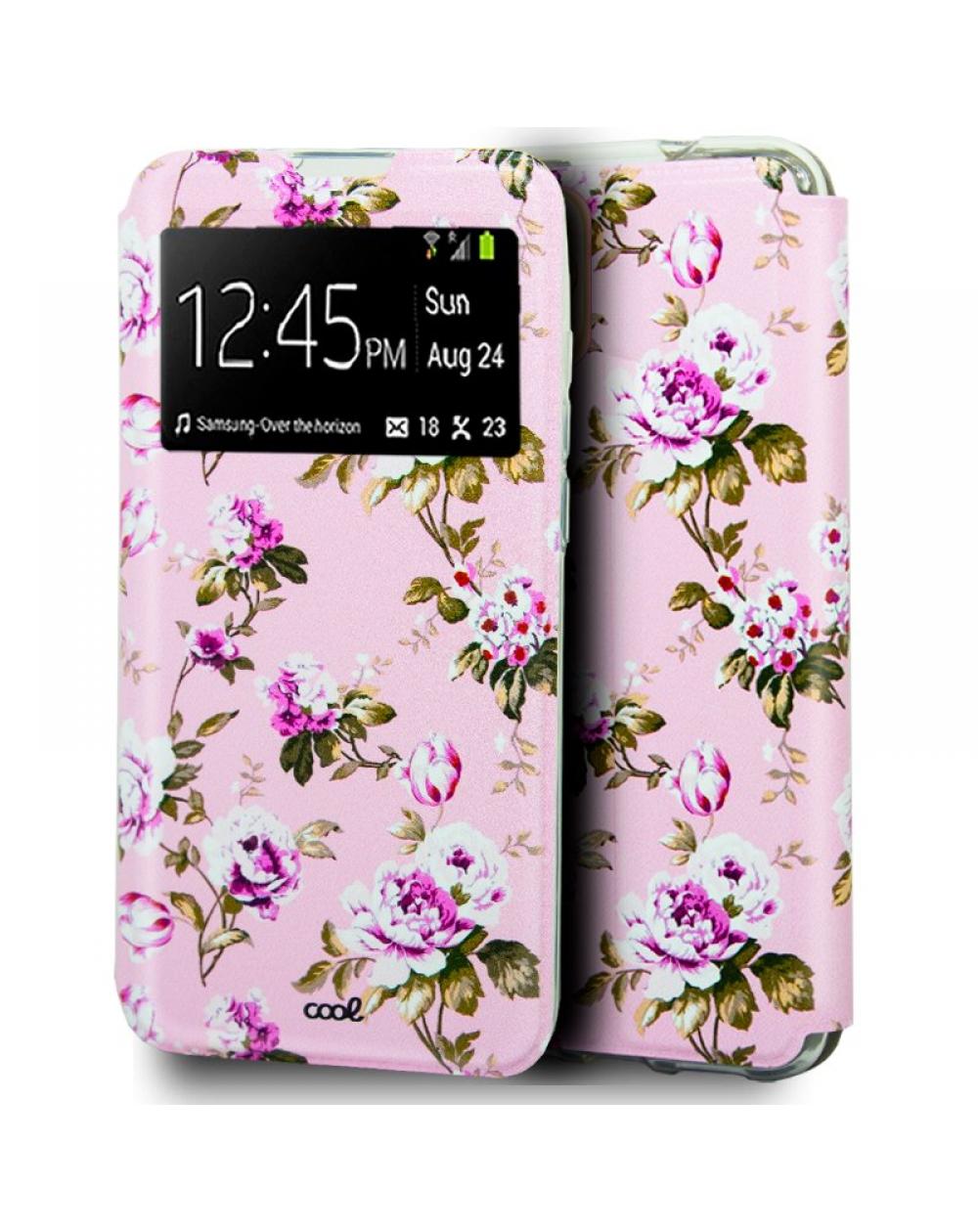 Funda COOL Flip Cover para iPhone 12 Pro Max Dibujos Flores - Imagen 1