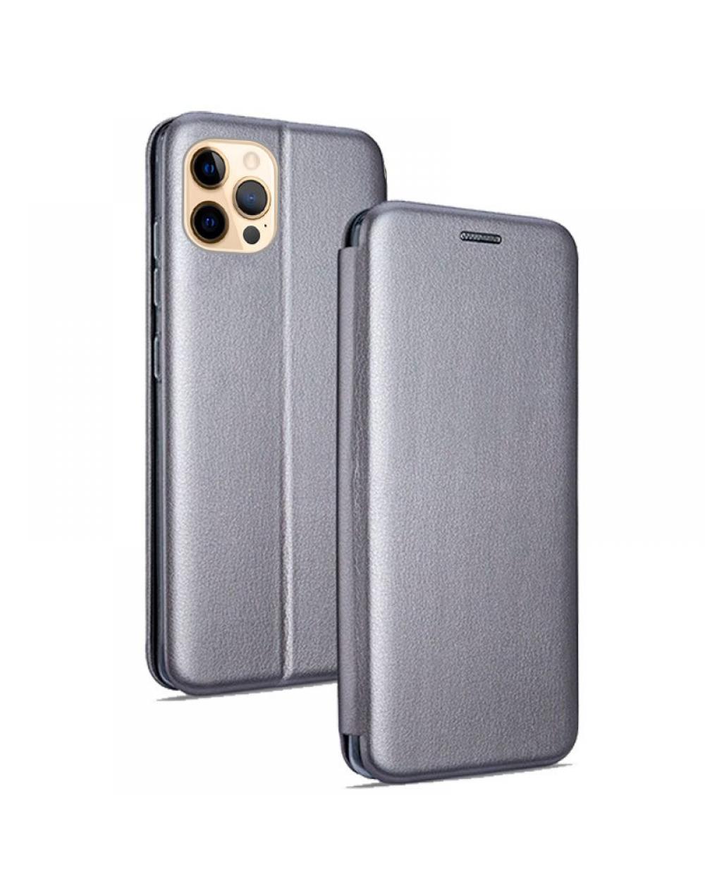 Funda COOL Flip Cover para iPhone 12 Pro Max Elegance Plata - Imagen 1